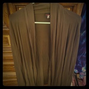 Plus Size Green Duster
